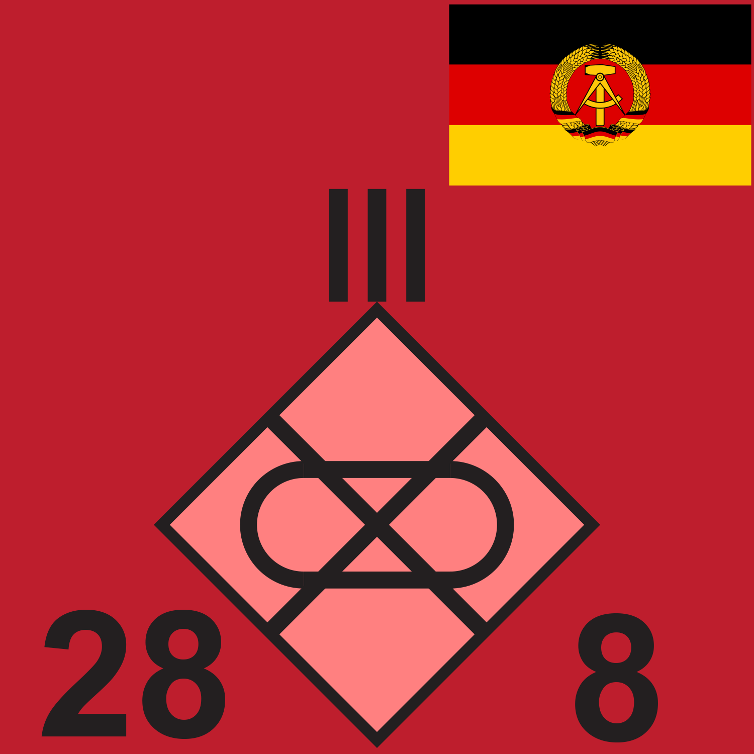 RED GDR 28 MRR 1989